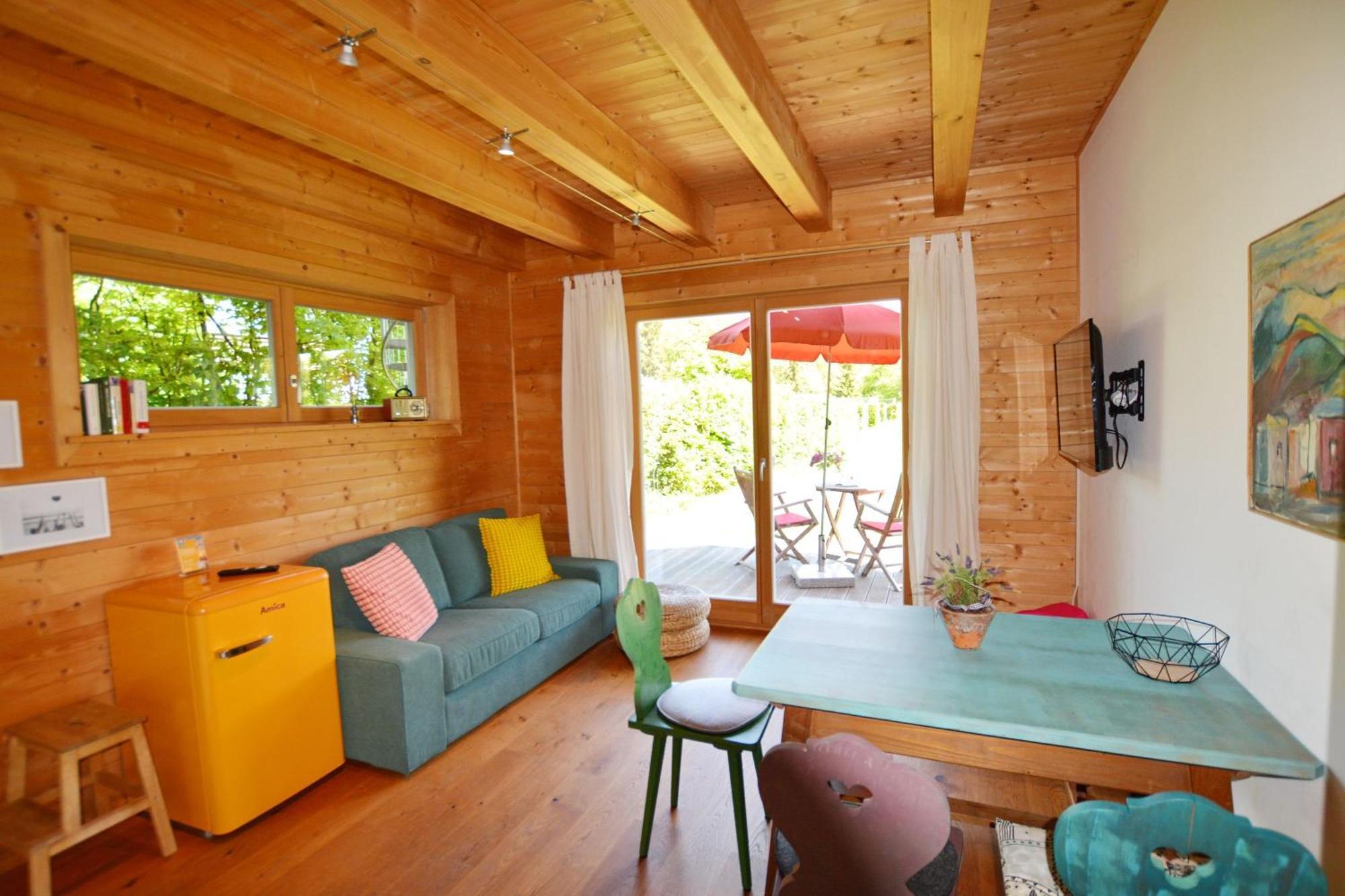 Ferienwohnung Augenweide Prien Exterior foto